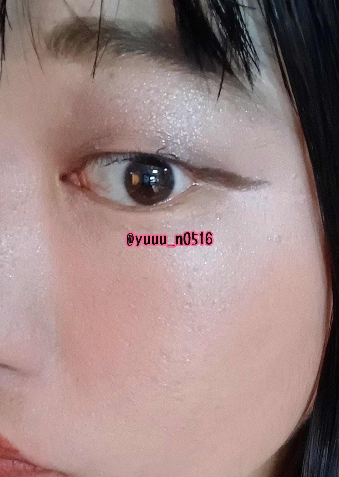 ♡ Yuu,a♡ on LIPS 「3月31日久しぶりに#今日のメイクです💓アイシャドウはSUQQ..」(9枚目)