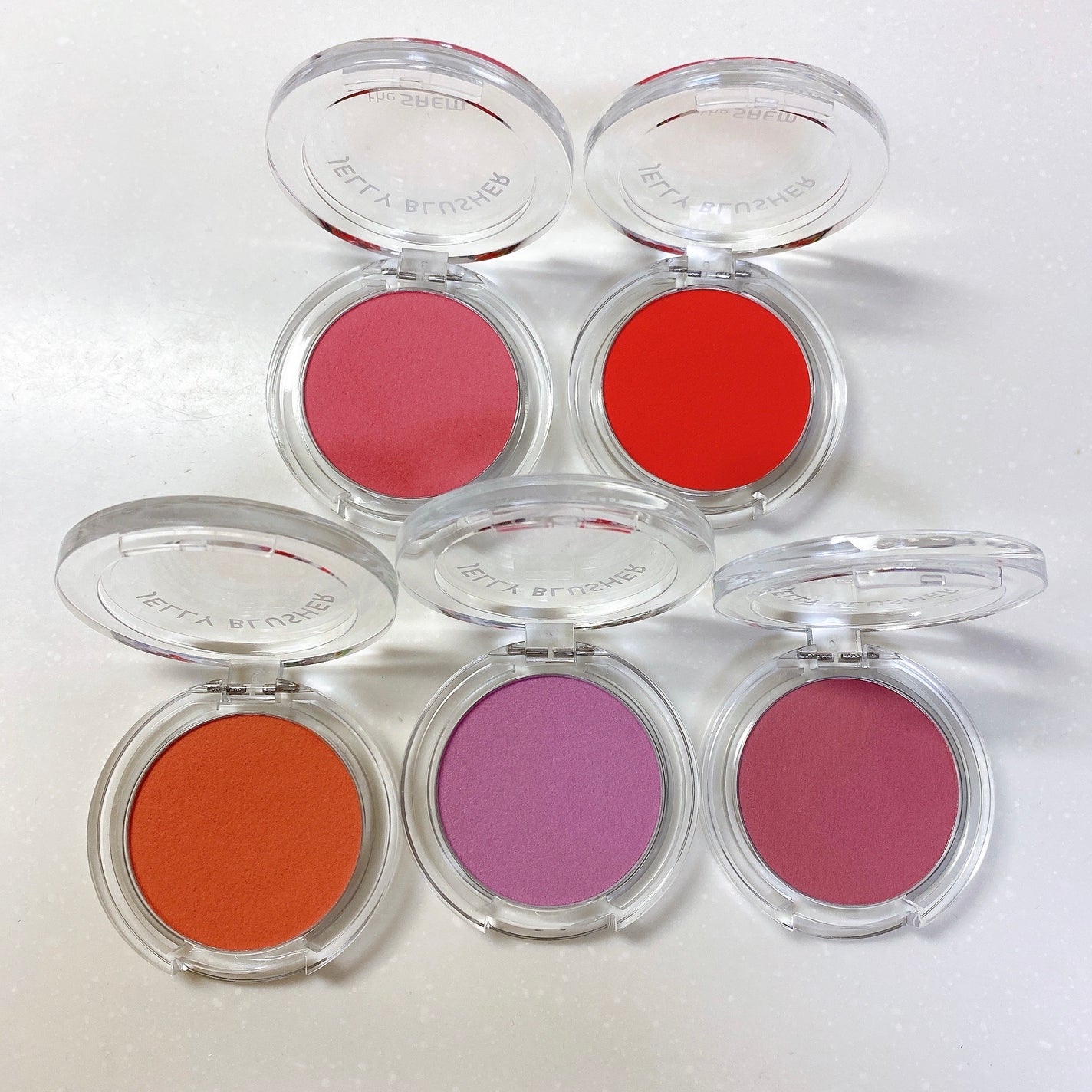 ゼリーブラッシャー/the SAEM/ジェル・クリームチークを使ったクチコミ(3枚目)