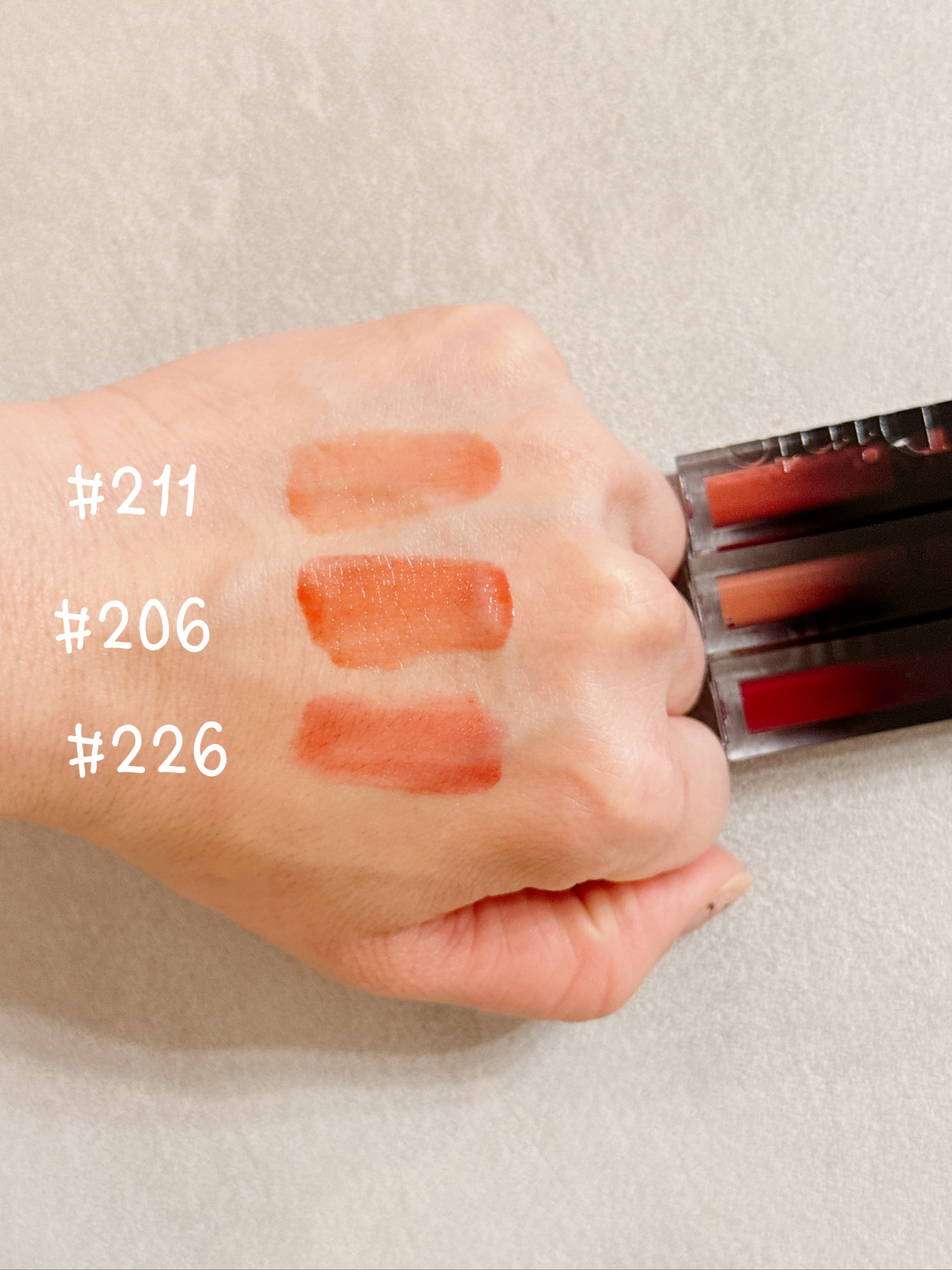 ミニリップトリオブラーグローイリップティント/Dinto/リップティントを使ったクチコミ（2枚目）