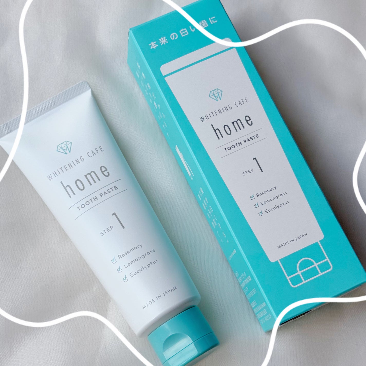 ホワイトニングカフェホーム/WHITENING CAFEhome/歯磨き粉を使ったクチコミ(4枚目)