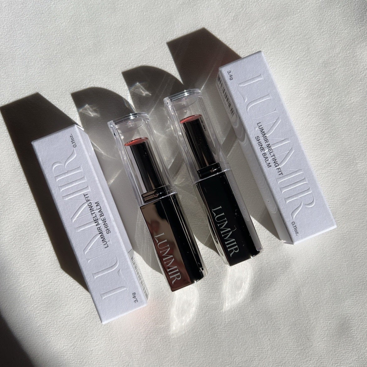 MELTING FIT SHINE BALM/Lummir/口紅を使ったクチコミ(5枚目)