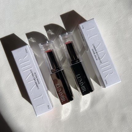 MELTING FIT SHINE BALM/Lummir/口紅を使ったクチコミ(5枚目)