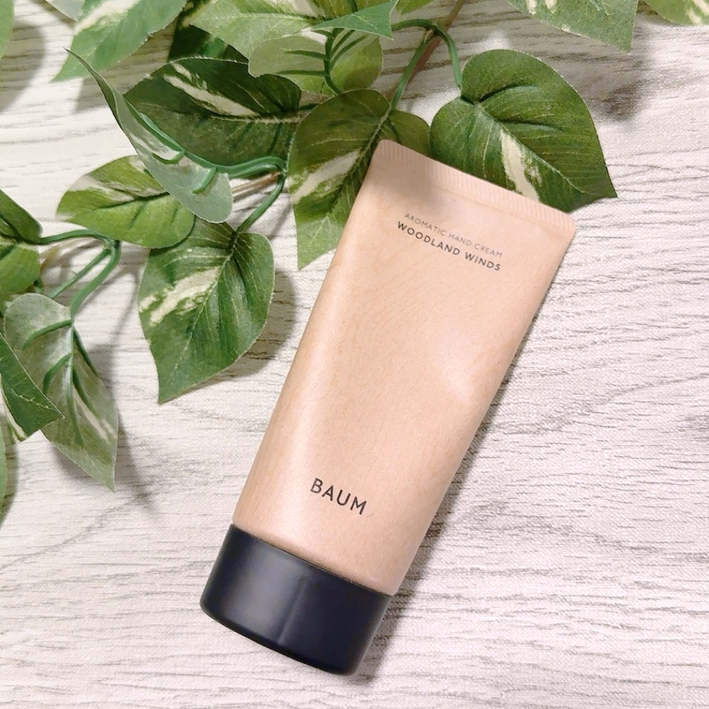 バウム アロマティック ハンドクリーム n　ウッドランド ウインズ/BAUM/ハンドクリームを使ったクチコミ（1枚目）