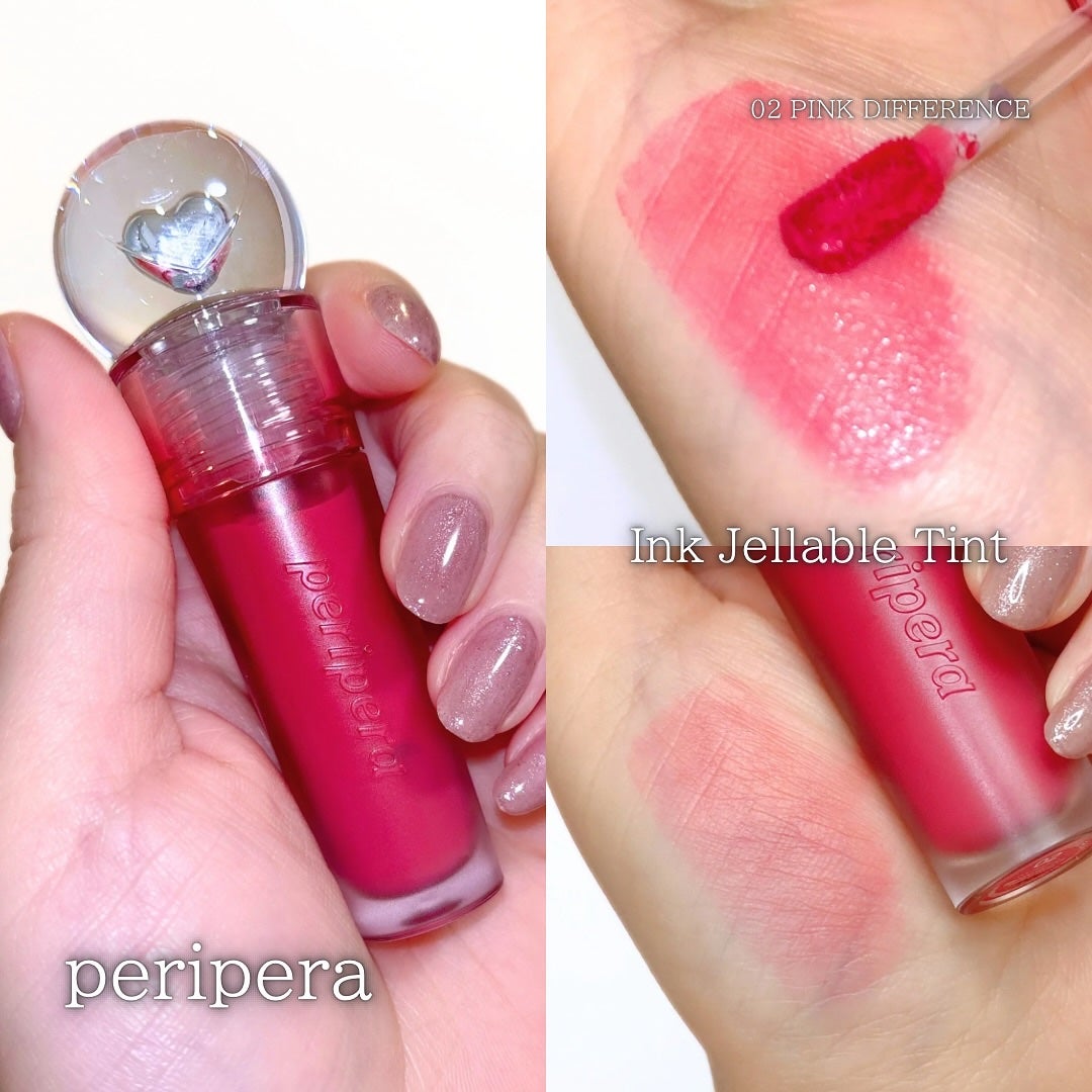 ペリペラ インク ジェラブル ティント/PERIPERA/リップティントを使ったクチコミ(2枚目)