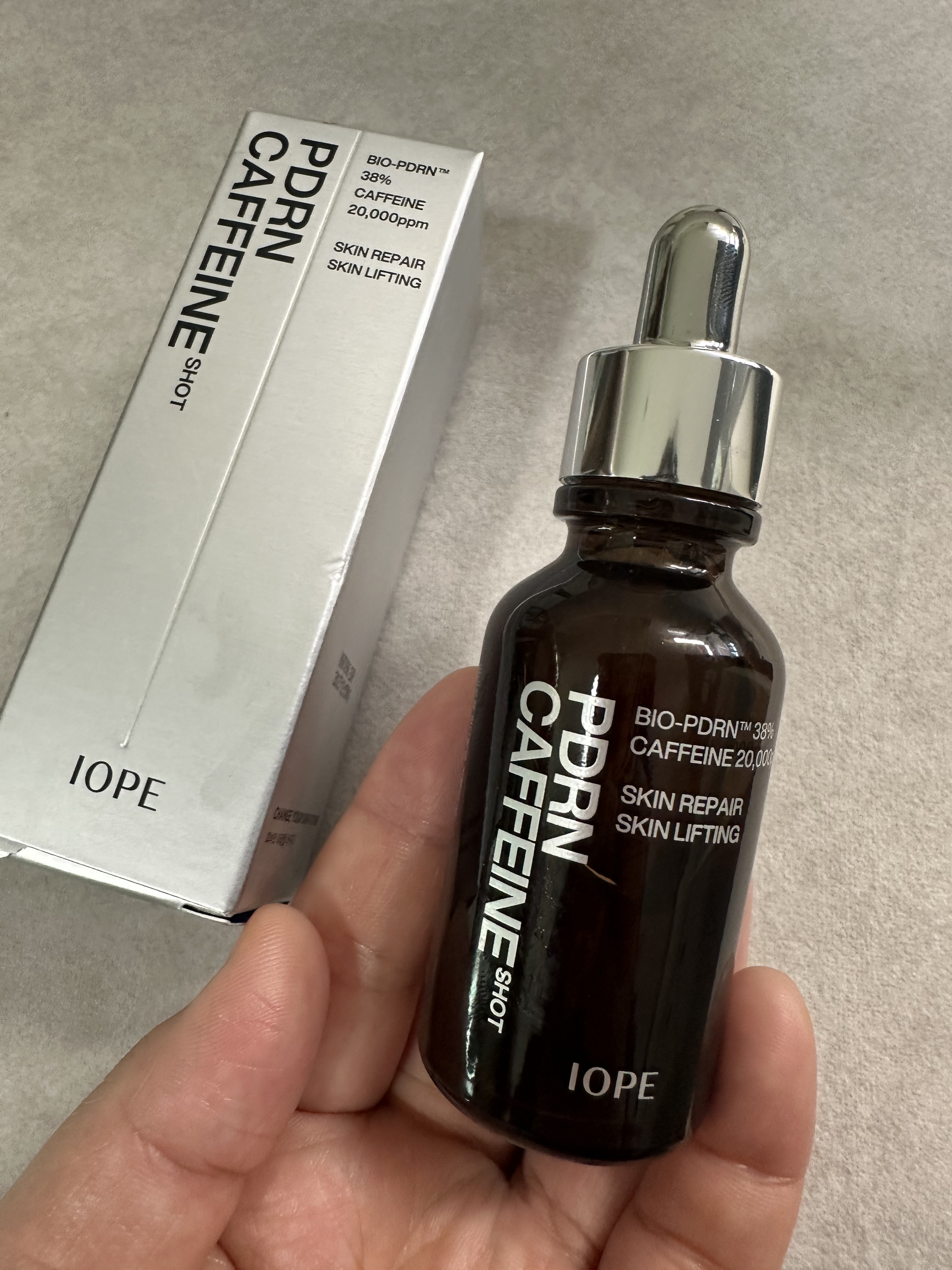 PDRNカフェインショット/IOPE/美容液を使ったクチコミ（1枚目）