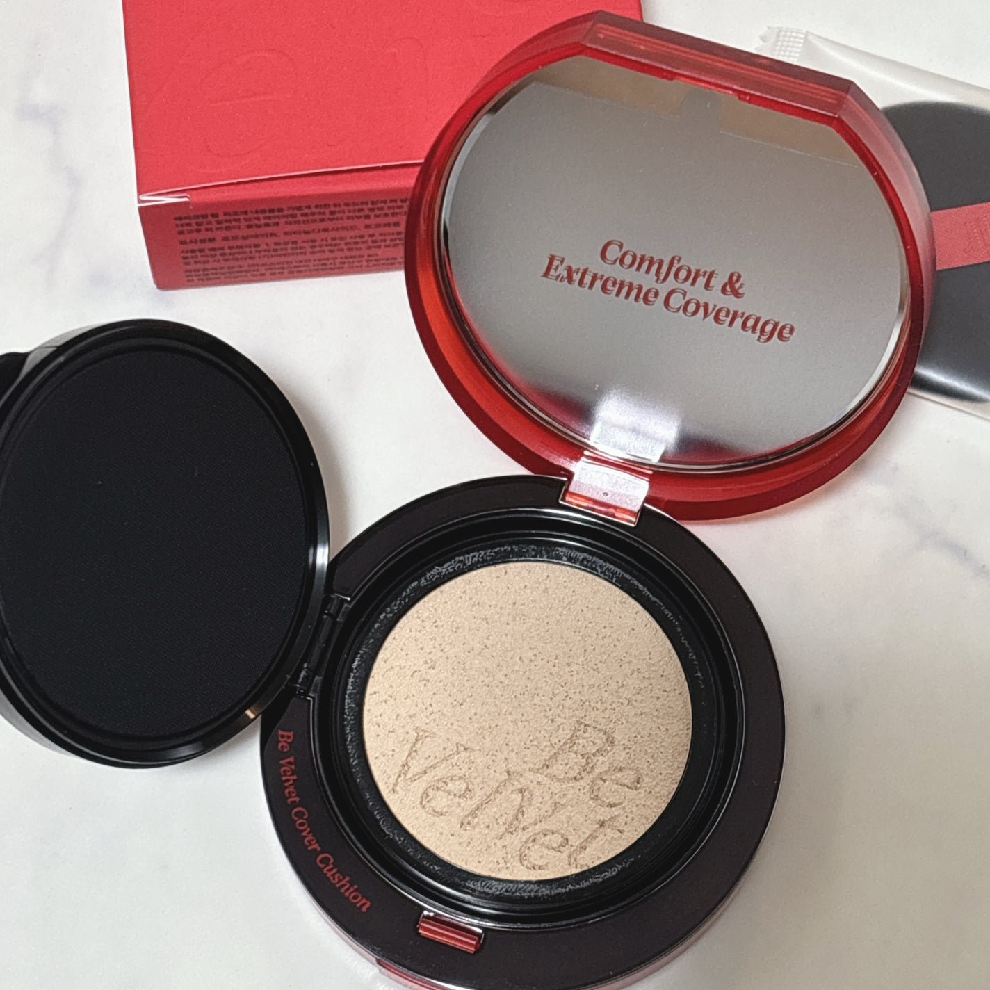 ビーベルベットカバークッション/espoir/クッションファンデーションを使ったクチコミ(2枚目)