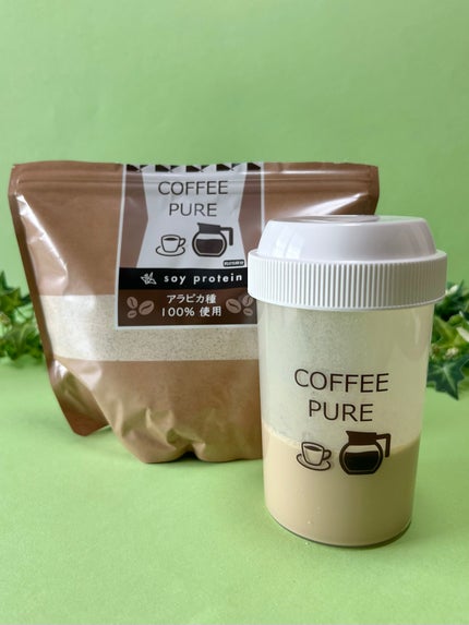 COFFEE PURE(ソイプロテイン)/ピュアパートナー/ソイプロテインを使ったクチコミ(4枚目)