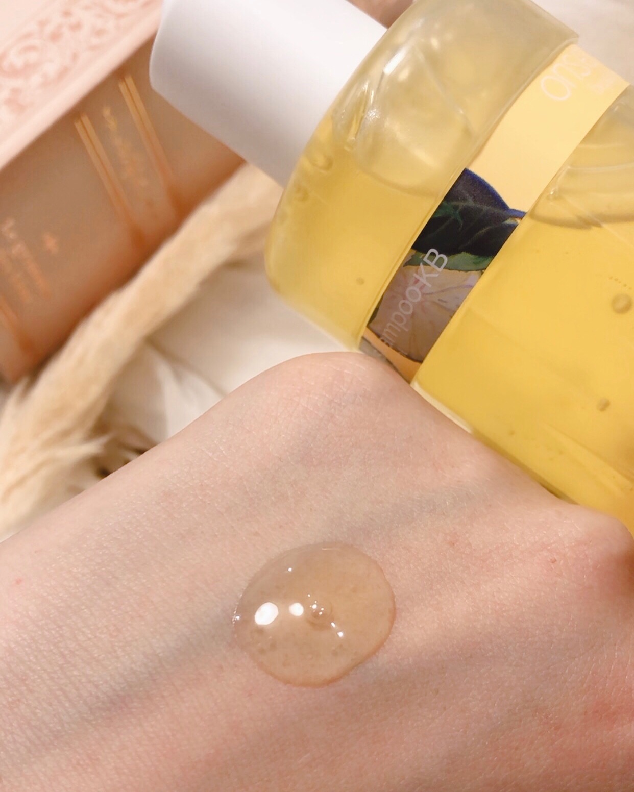 モイスチャーシャンプー／モイスチャートリートメント KABOSU/ONSENSOU/市販シャンプーを使ったクチコミ（2枚目）