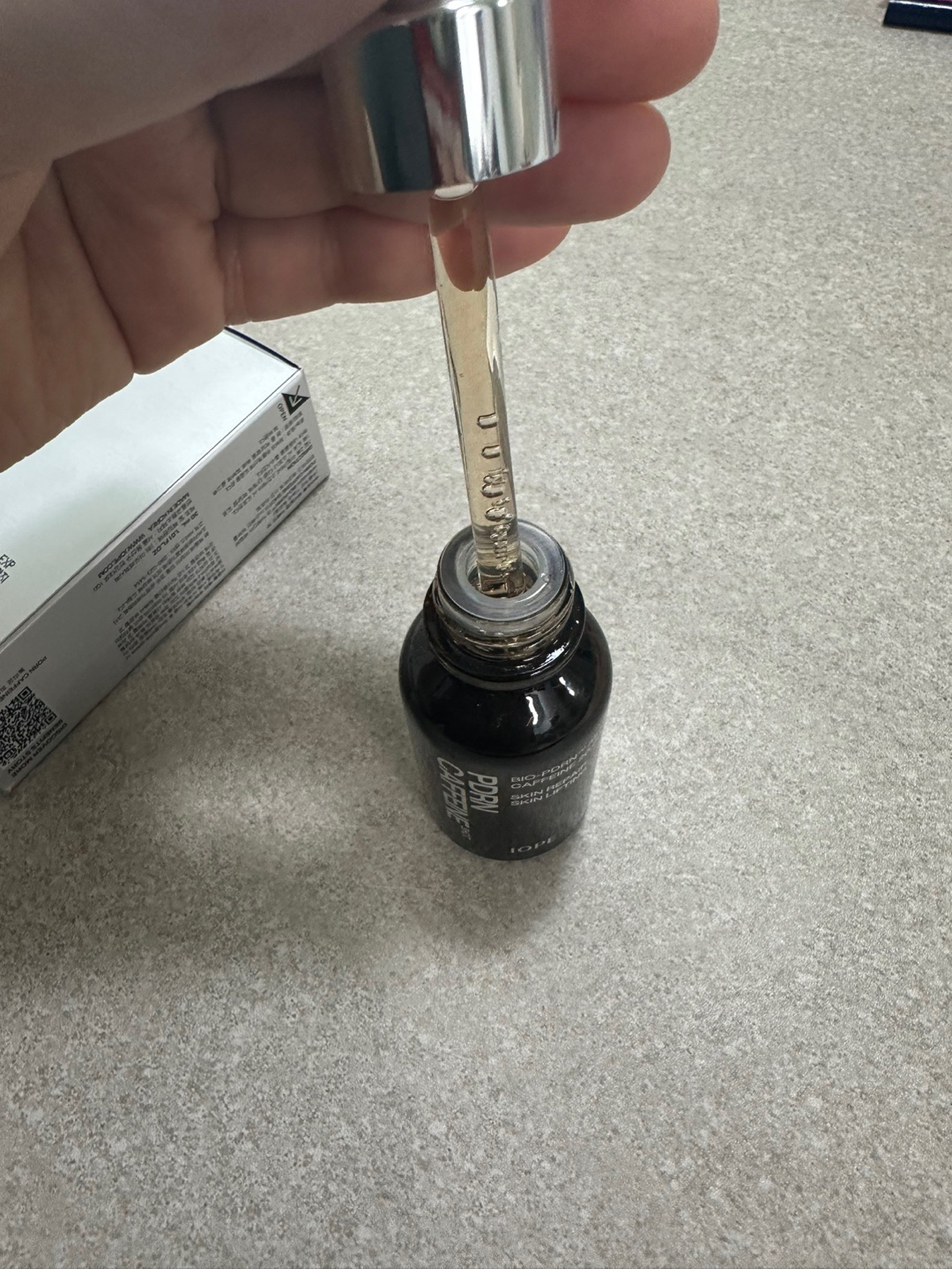 PDRNカフェインショット/IOPE/美容液を使ったクチコミ（2枚目）