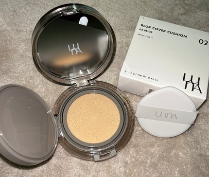 ブラーカバークッション/LUNA/クッションファンデーションを使ったクチコミ(3枚目)