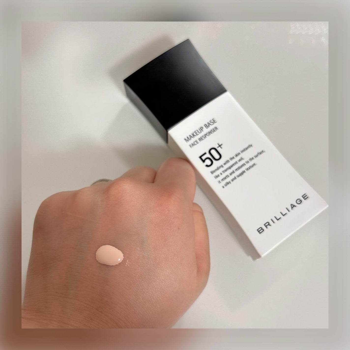 メイクアップベース フェイスレスポンサー/ブリリアージュ/化粧下地を使ったクチコミ(2枚目)