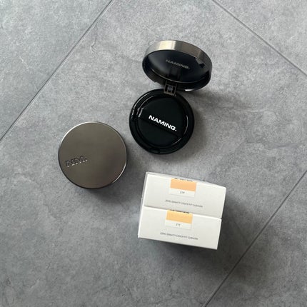 ネーミング ゼログラビティ カバーフィットクッション/NAMING./クッションファンデーションを使ったクチコミ(1枚目)