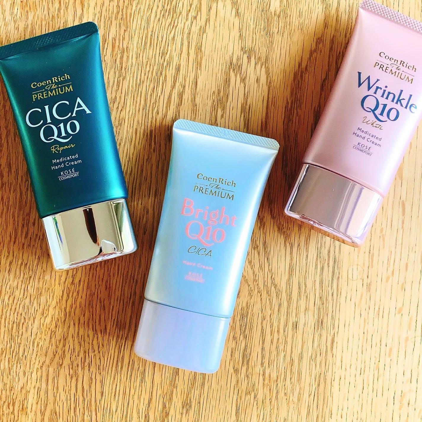 コエンリッチ ザ プレミアム 薬用リンクルホワイト ハンドクリーム/コエンリッチQ10/ハンドクリームを使ったクチコミ(1枚目)