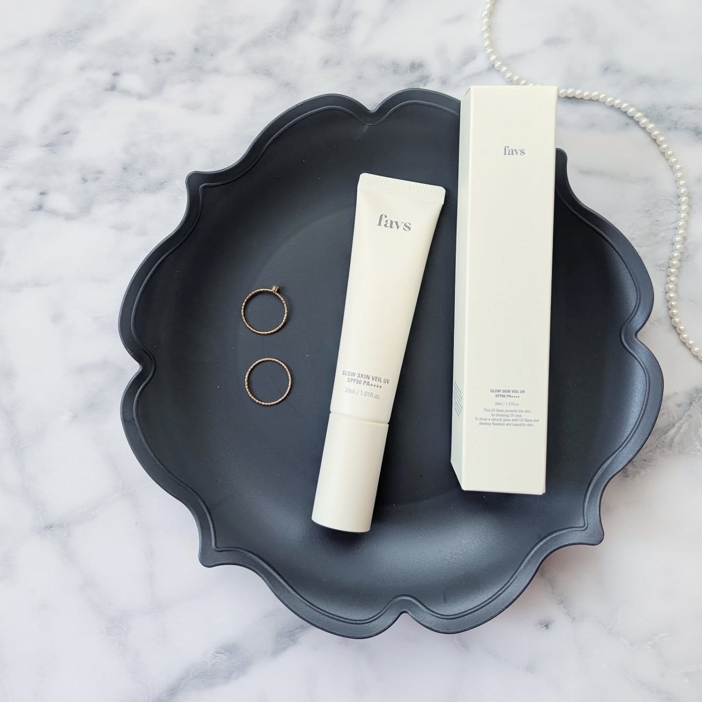 グロウスキンヴェール UV/favs/日焼け止めローションを使ったクチコミ（1枚目）