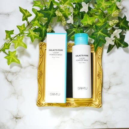 サミュ ガラクトポア チューイー パウダーウォッシュ/SAM'U/洗顔パウダーを使ったクチコミ(1枚目)