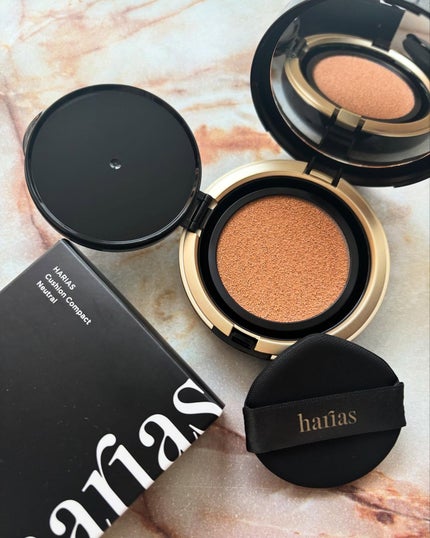 HARIAS 薬用クッションファンデーション/HARIAS/クッションファンデーションを使ったクチコミ(2枚目)
