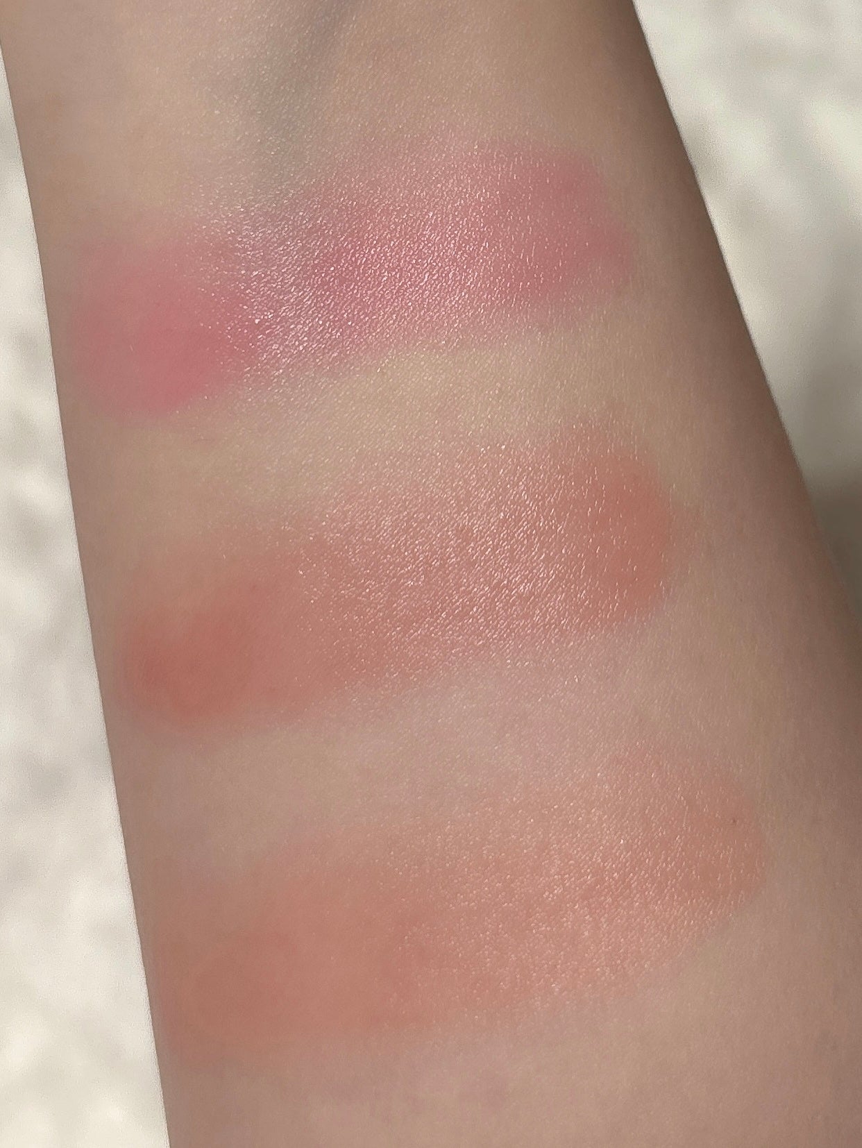 ネーミング ソフティクリームブラッシュ/NAMING./ジェル・クリームチークを使ったクチコミ(3枚目)