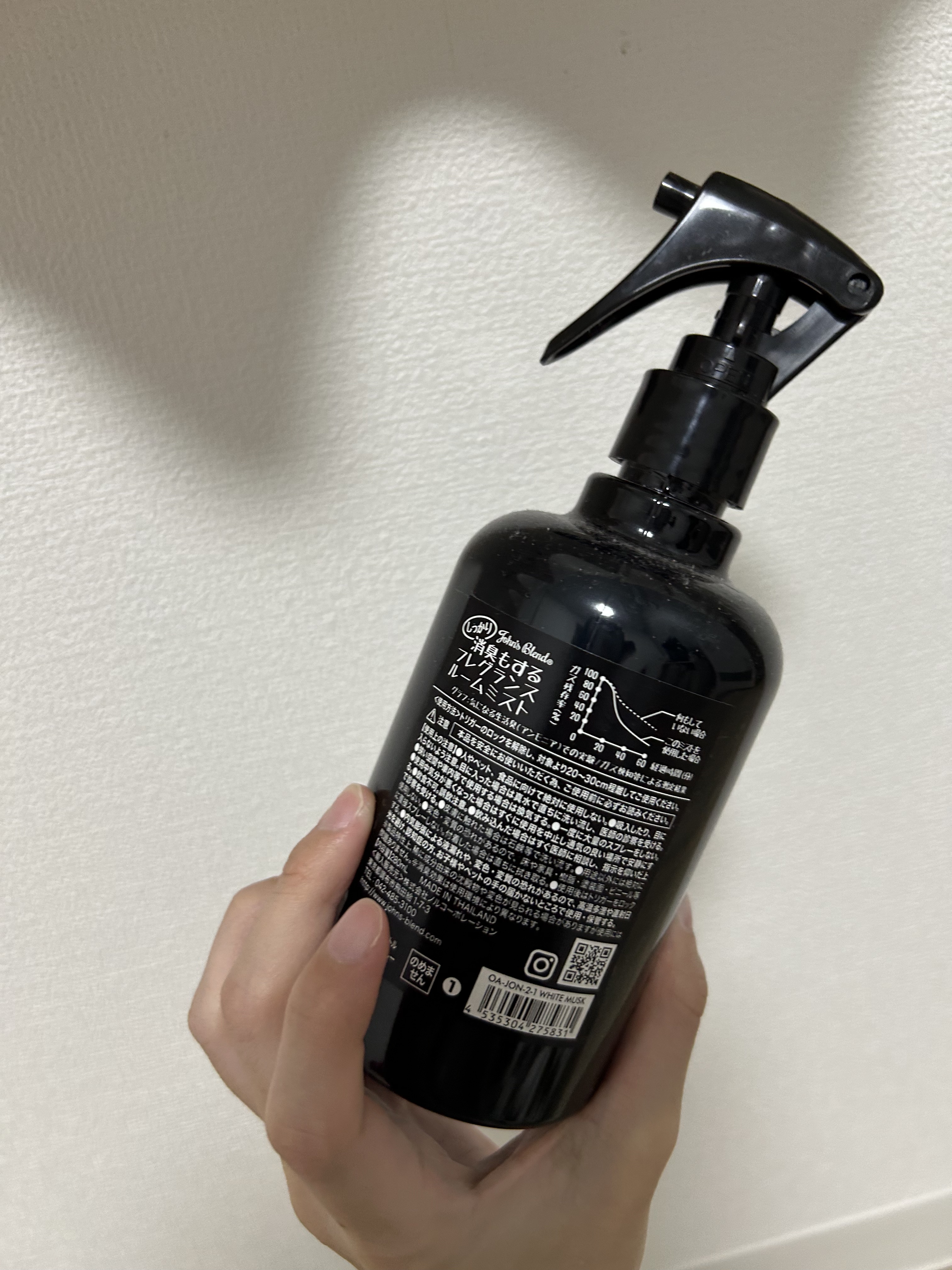 F&D ルームミスト/John's Blend/香水(その他)を使ったクチコミ（2枚目）