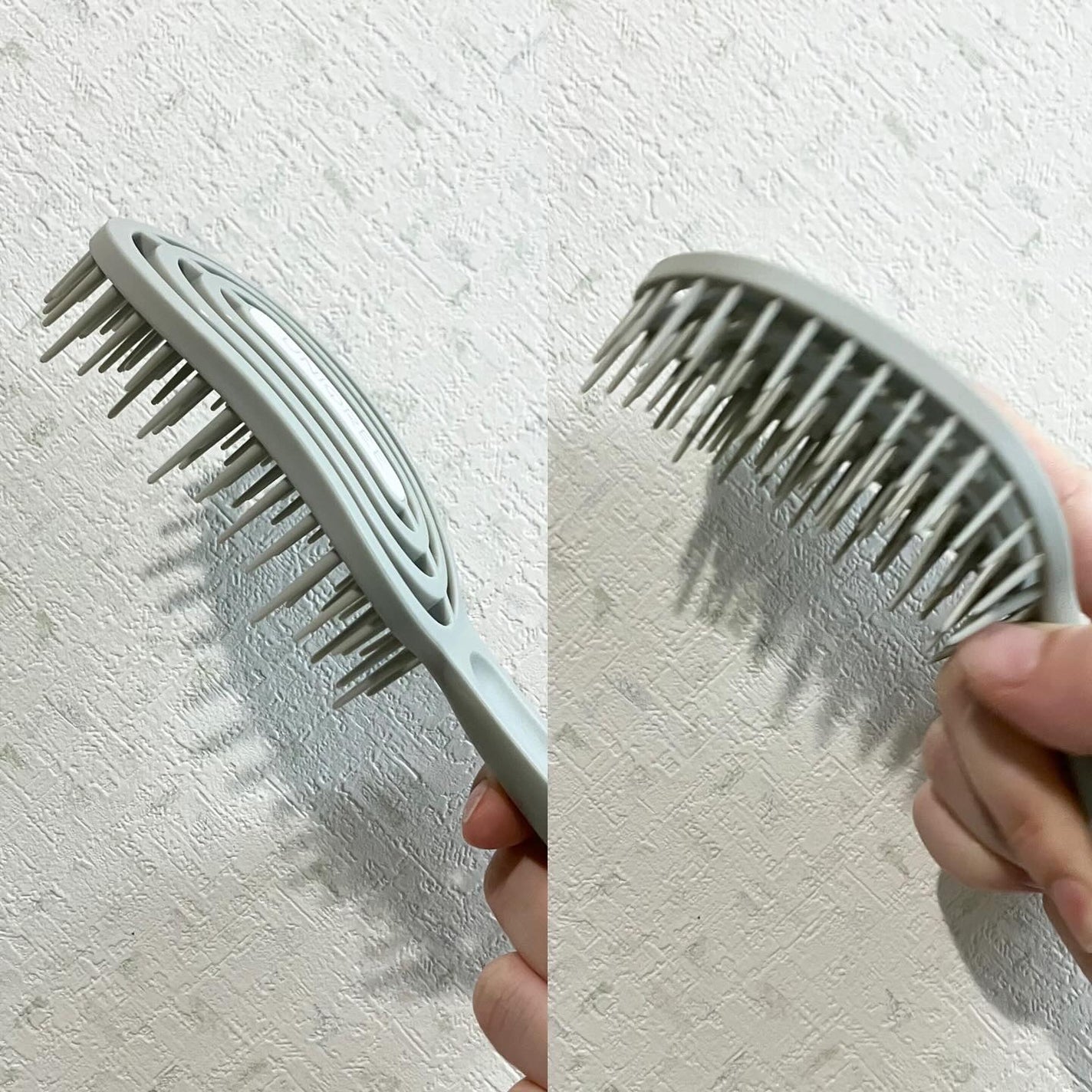 ユニークリー 4wayスムースヘアブラシ/ビー・エヌ/ヘアブラシを使ったクチコミ(3枚目)