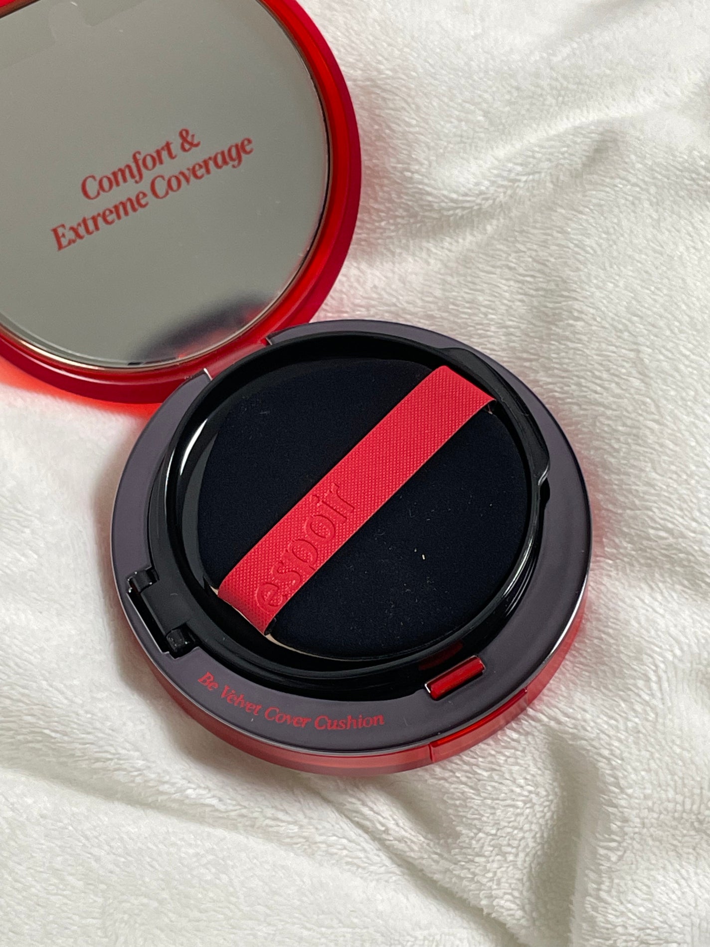 ビーベルベットカバークッション/espoir/クッションファンデーションを使ったクチコミ(2枚目)