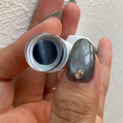 ネイル工房 4ミクロンマグネット(コンテナ)のクチコミ「4ミクロン
4ミクロンマグネットジェル☺️
楽しみにしていたので使ってみました🙌
個人的な.....」(2枚目)