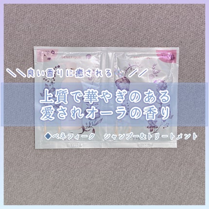 シャンプー/ヘアトリートメント II  (C)/BENEFIQUE/市販シャンプーを使ったクチコミ(1枚目)