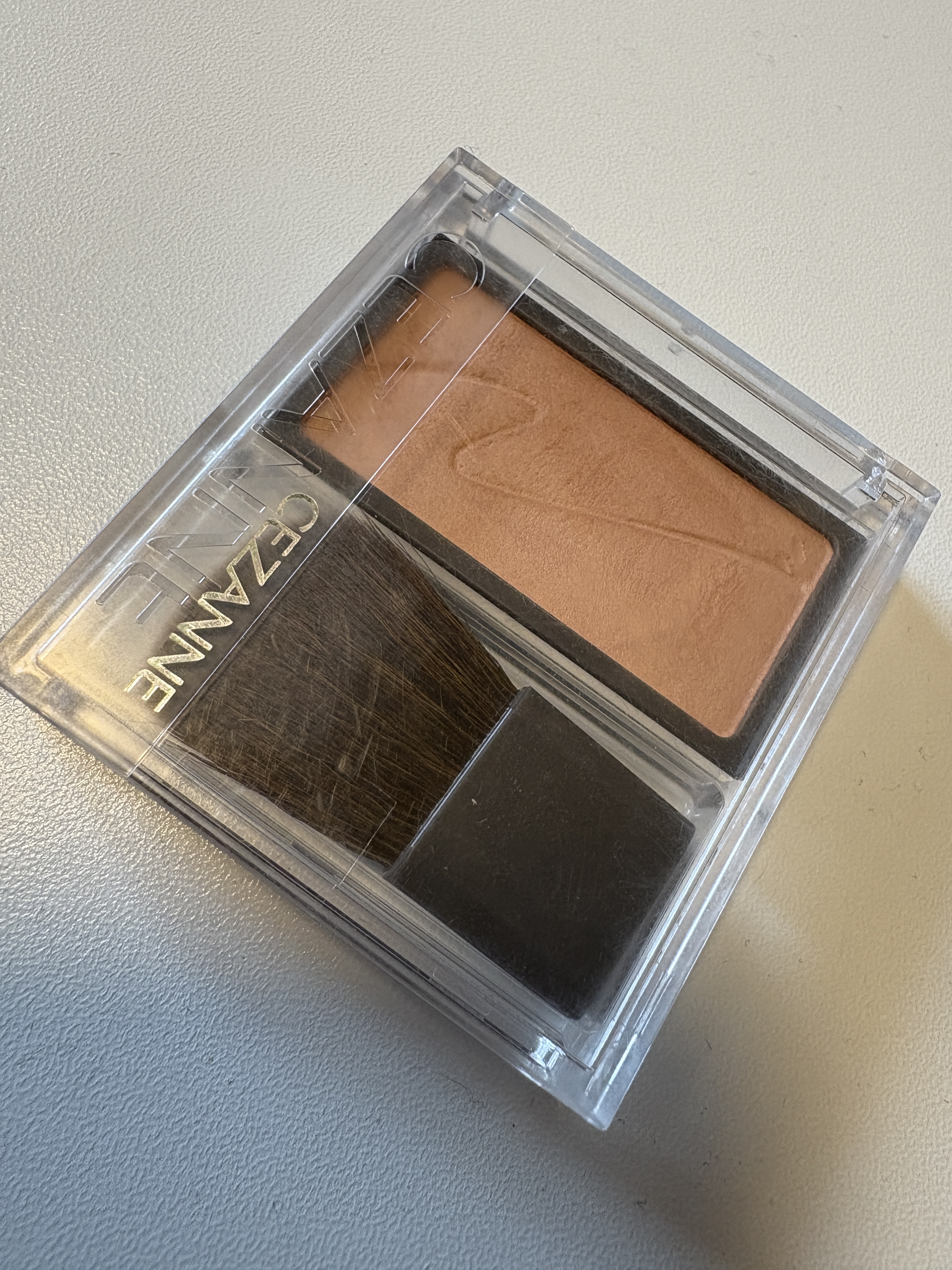 チークブラッシュ/CEZANNE/パウダーチークを使ったクチコミ（1枚目）