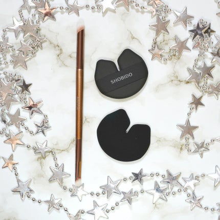 Wポイントメイクブラシ/SHOBIDO/メイクブラシを使ったクチコミ(2枚目)