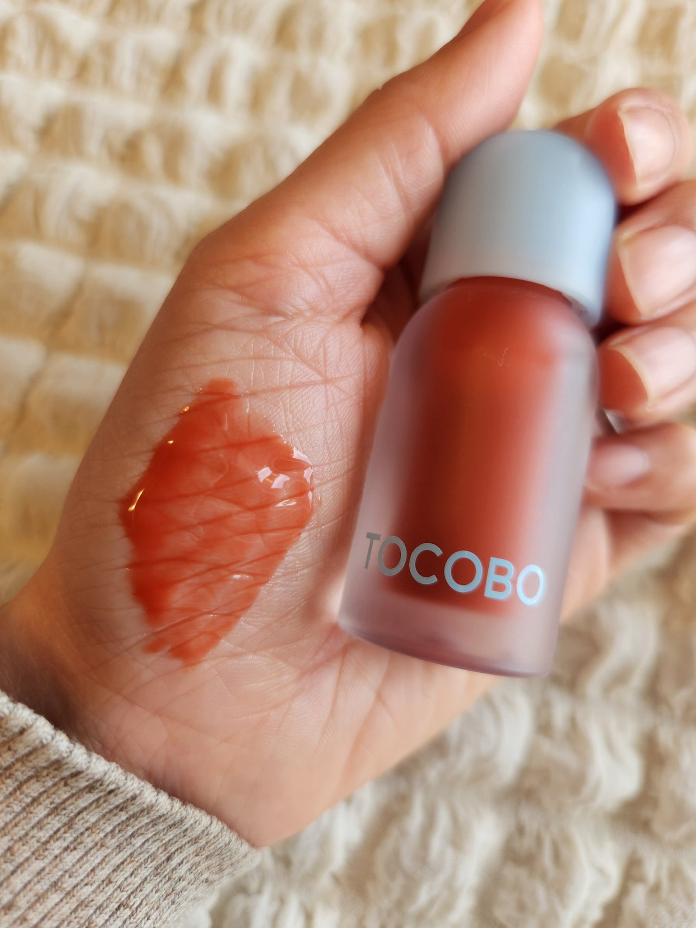 ジューシーベリープランピングリップオイル/TOCOBO/リップグロスを使ったクチコミ(1枚目)