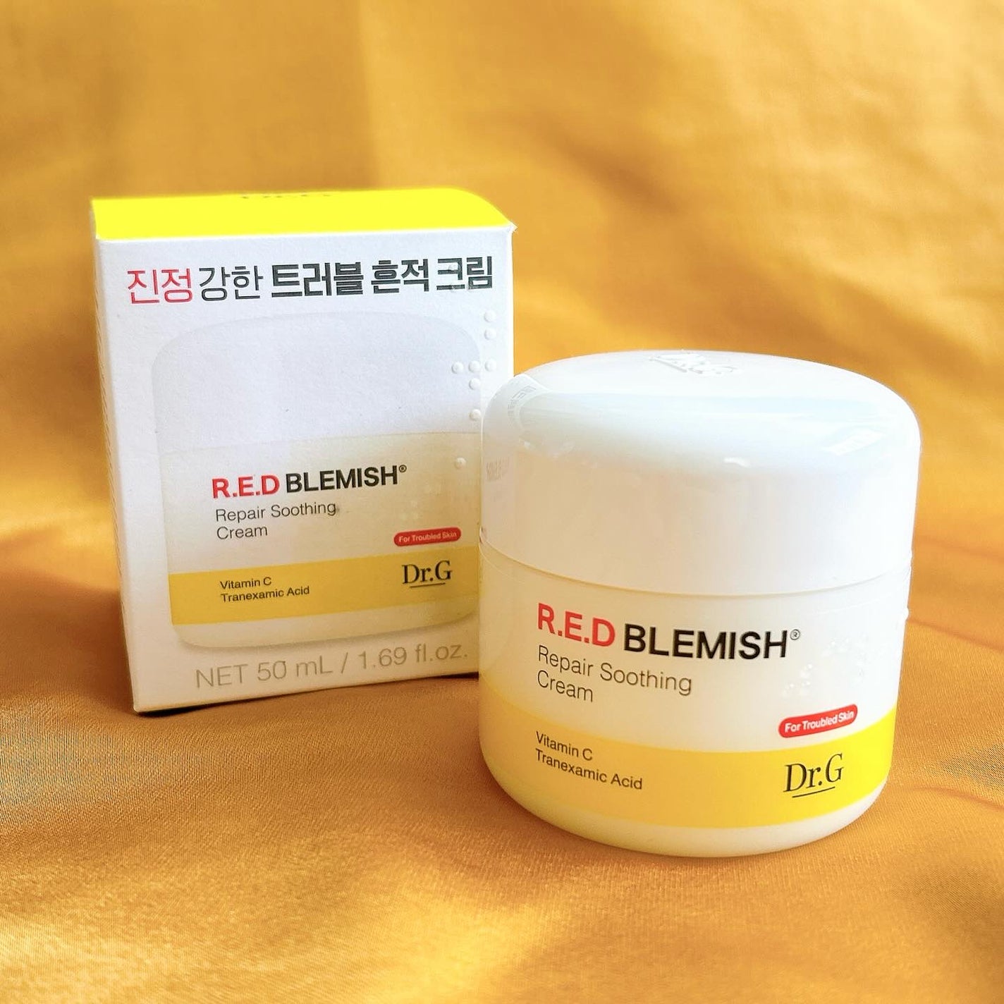 レッドブレミッシュ リペアスージングクリーム/Dr.G/フェイスクリームを使ったクチコミ(1枚目)