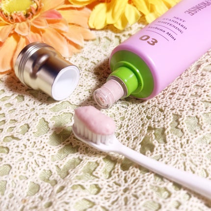 ホワイトプロミス 美白*+口臭ケア/WHiTE PROMiSE/歯磨き粉を使ったクチコミ(3枚目)