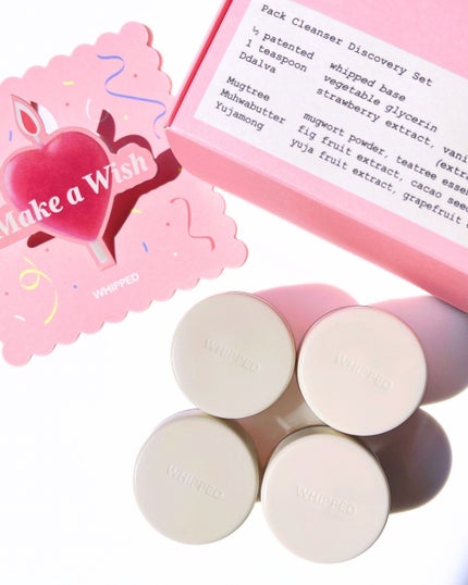 ホイップドヴィーガンパッククレンザーディスカバリーキット/WHIPPED/スキンケアキットを使ったクチコミ(6枚目)