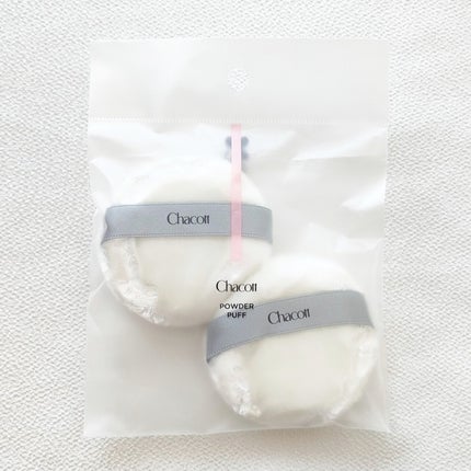 パウダーパフ(2ヶ入)/チャコット・コスメティクス/パフ・スポンジを使ったクチコミ(3枚目)