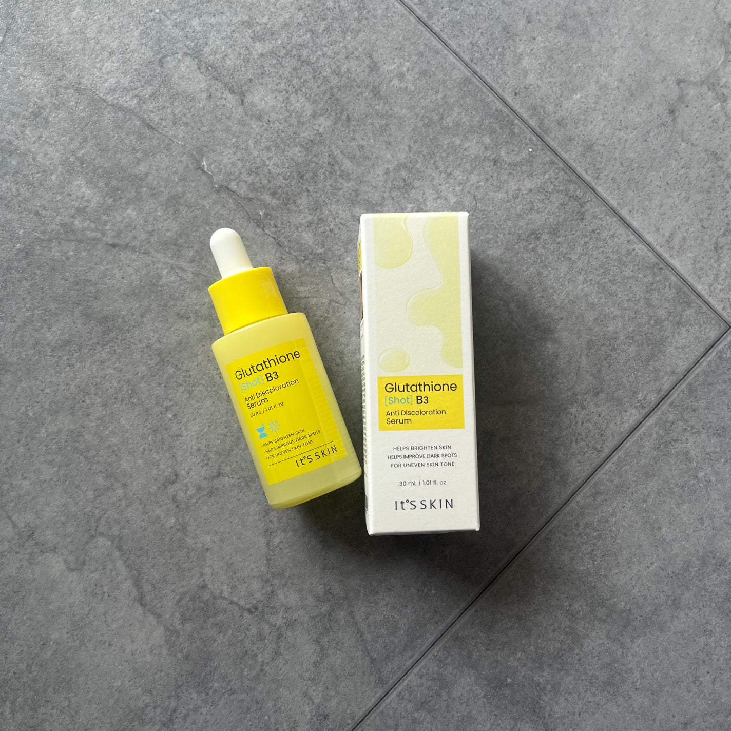 グルタチオンショットB3シミ跡セラム/It's skin/美容液を使ったクチコミ(1枚目)