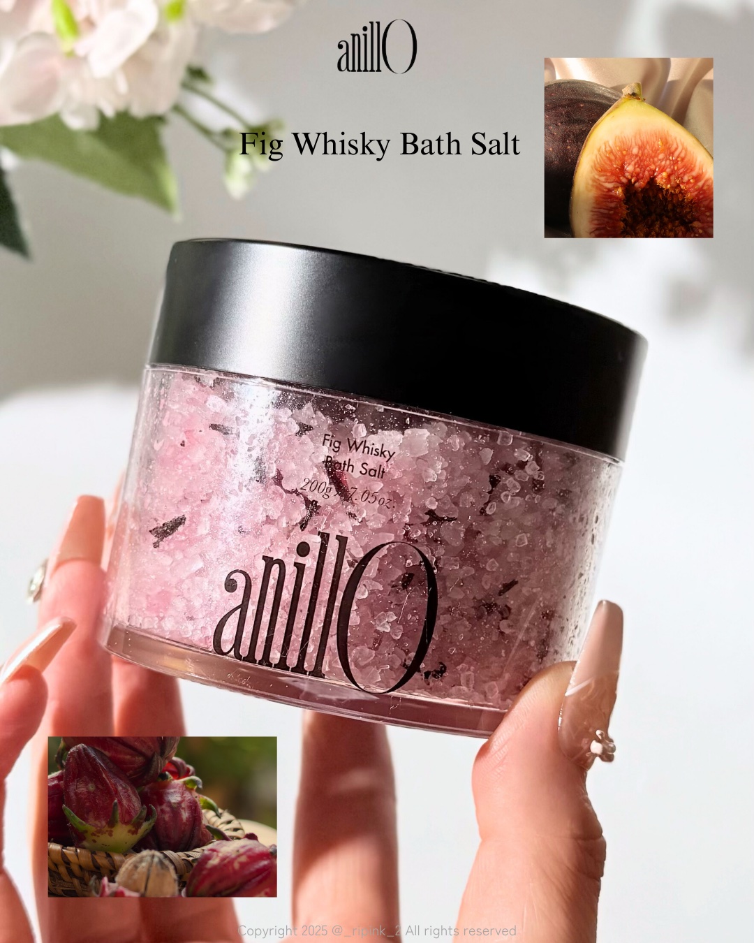 フィグウイスキーバスソルト / ANILLO