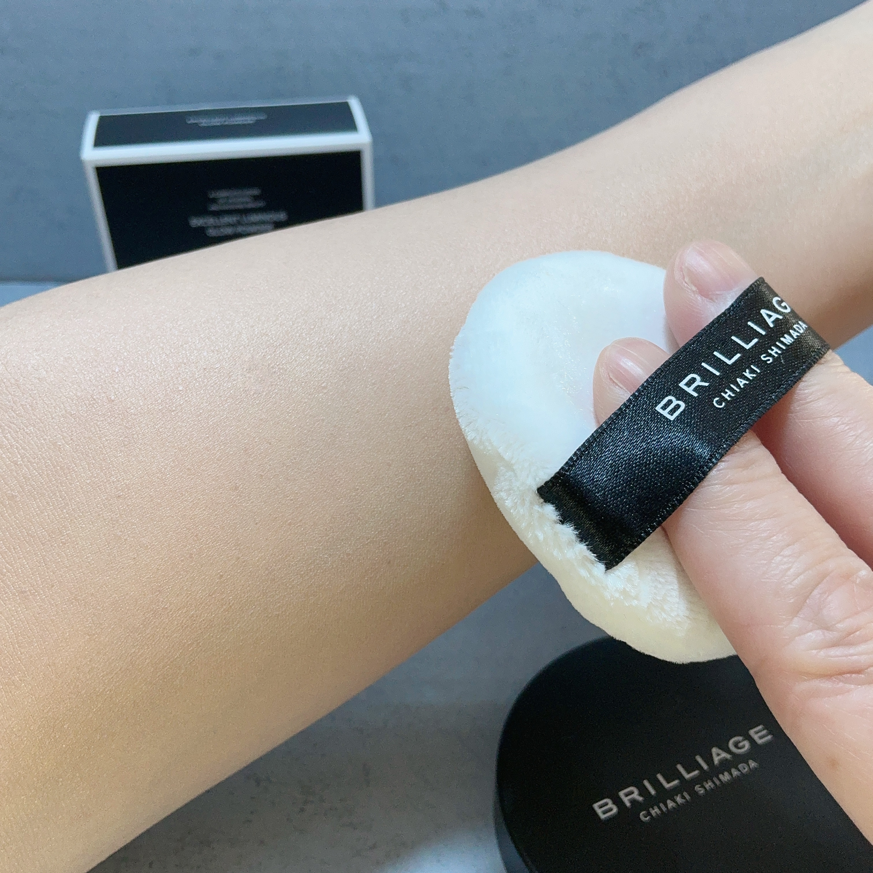 エクセレント ルミナス グロウパウダー /ブリリアージュ/ルースパウダーを使ったクチコミ（3枚目）