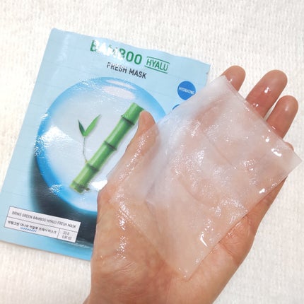 バンブー フレッシュ マスク/BRING GREEN/シートマスク・パックを使ったクチコミ(4枚目)