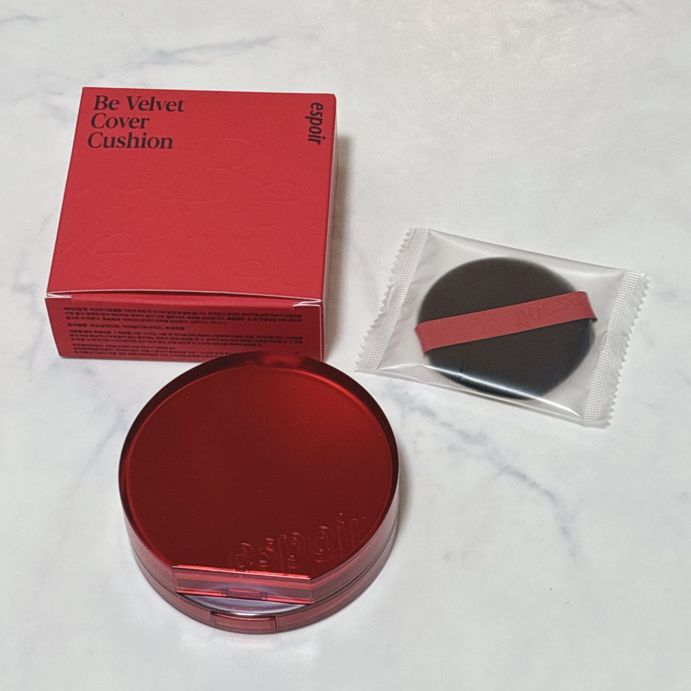 ビーベルベットカバークッション/espoir/クッションファンデーションを使ったクチコミ(1枚目)