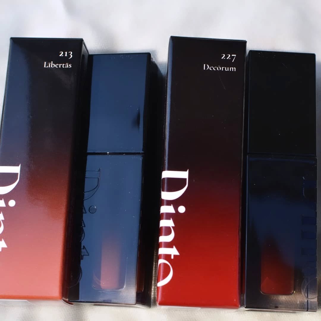 ブラーグロイリップティント 213 リベルタス/Dinto/リップティントを使ったクチコミ（2枚目）