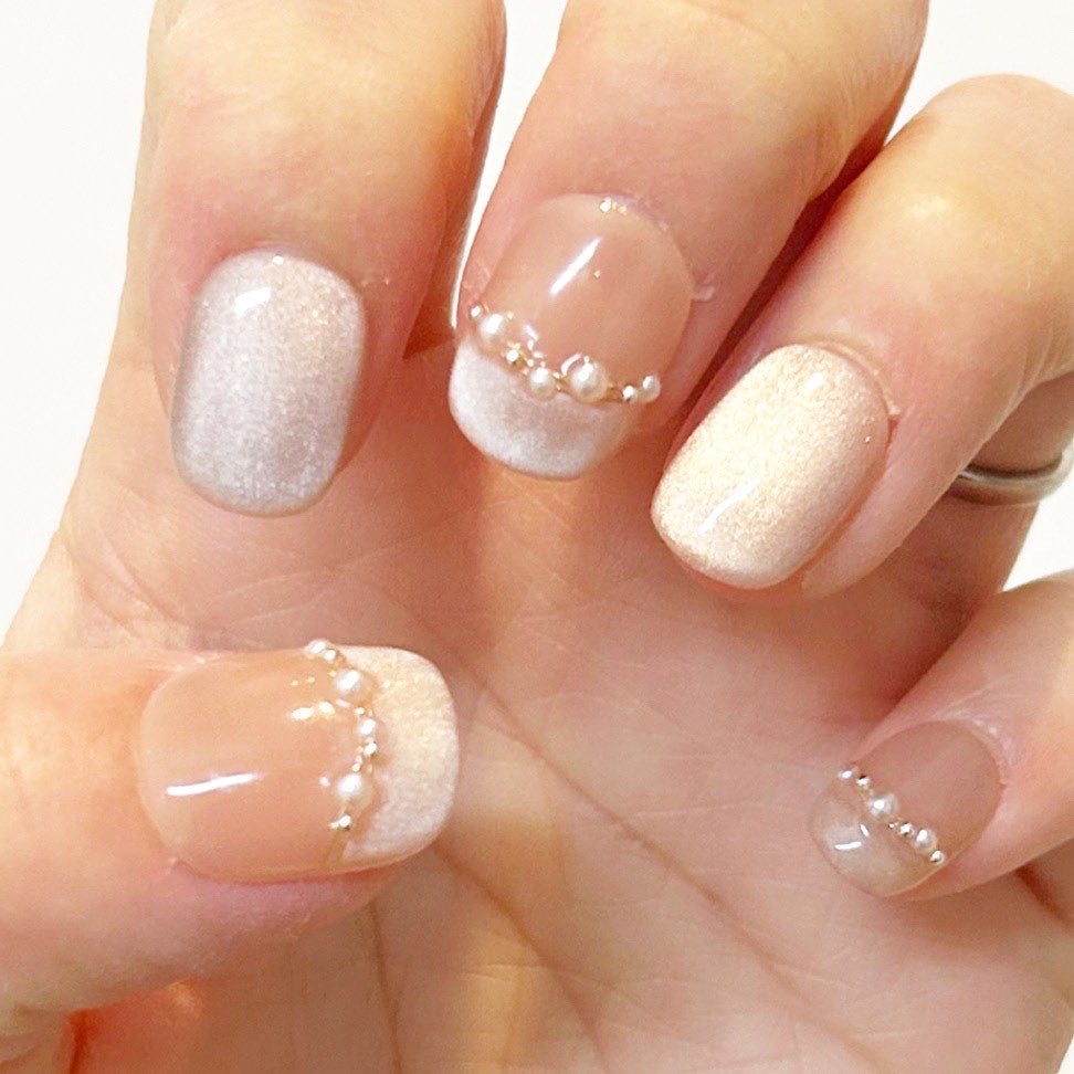 みーぽん on LIPS 「\3月のネイル/趣味で集めているネイルチップ🫶今月もたくさんつ..」(4枚目)