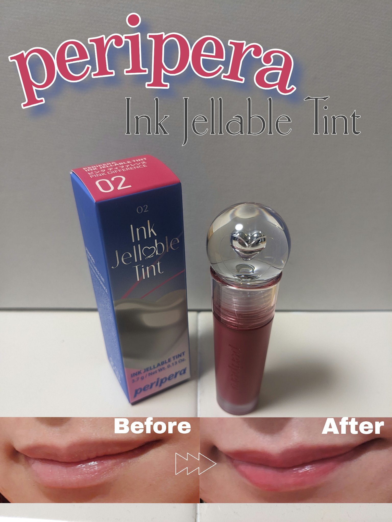 \\可愛すぎるあざとピンク🩷//
────────────
LIPS様を通してPERIPERA様から頂きました！いつもありがとうございます🙇🏻‍♀️レビューさせて頂きます！！

【使った商品】
PERIPERA インク ジェラブル テ