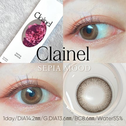 Clainel 1DAY/Clainel/ワンデー(1DAY)カラコンを使ったクチコミ(2枚目)