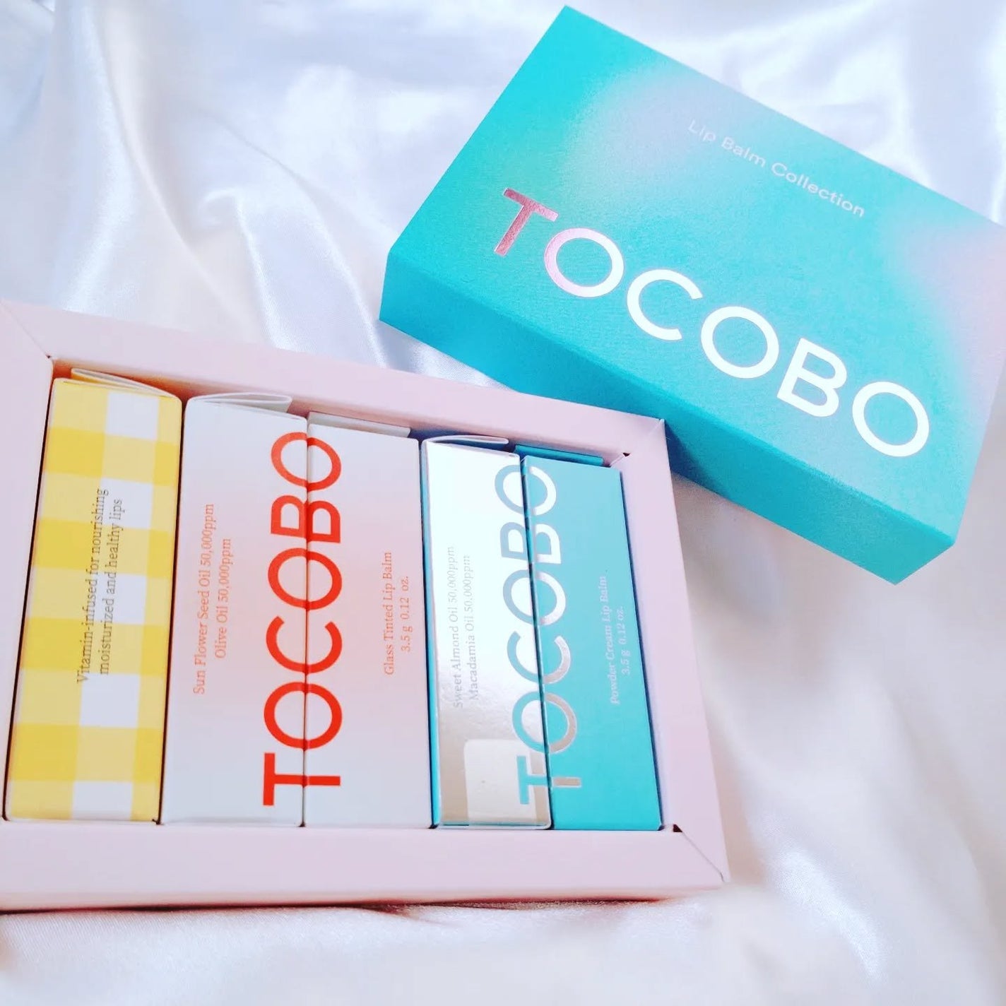 グラスティンティッドリップバーム/TOCOBO/リップバームを使ったクチコミ(3枚目)