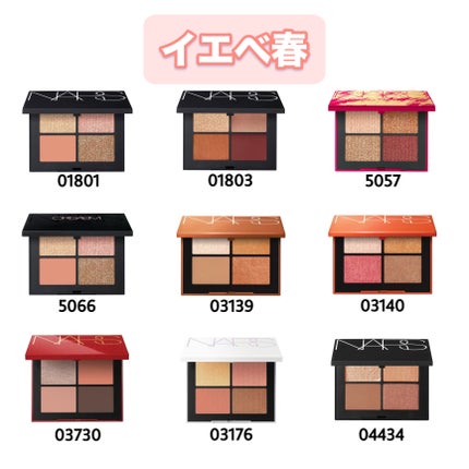 クワッドアイシャドー/NARS/アイシャドウパレットを使ったクチコミ(2枚目)