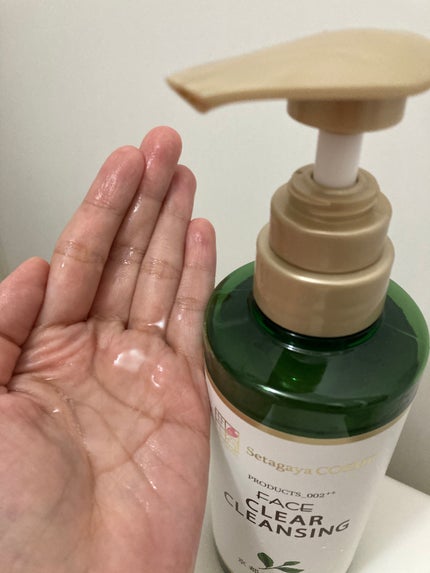 クリアクレンジング 京都宇治茶葉/世田谷コスメ/クレンジングジェルを使ったクチコミ(4枚目)