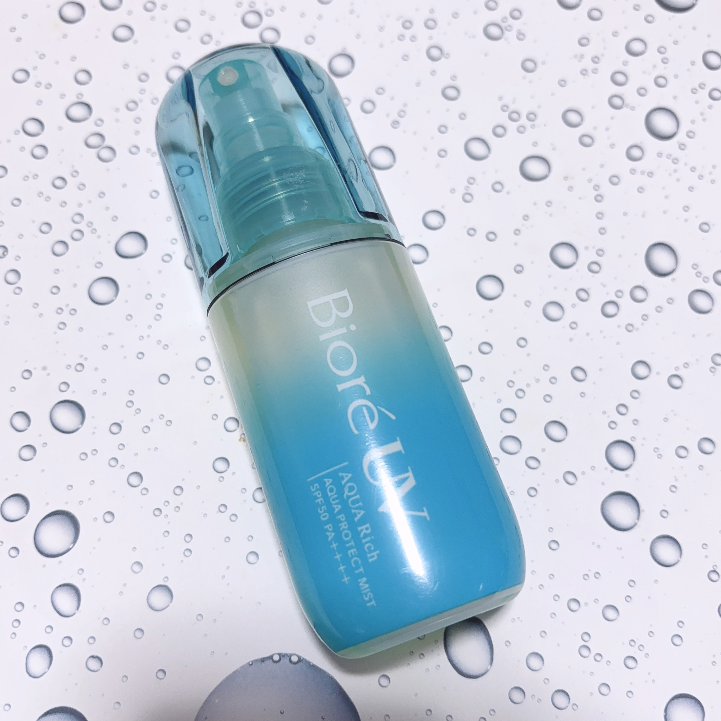 ビオレUV アクアリッチ アクアプロテクトミスト/ビオレ/日焼け止めミスト・スプレーを使ったクチコミ（1枚目）