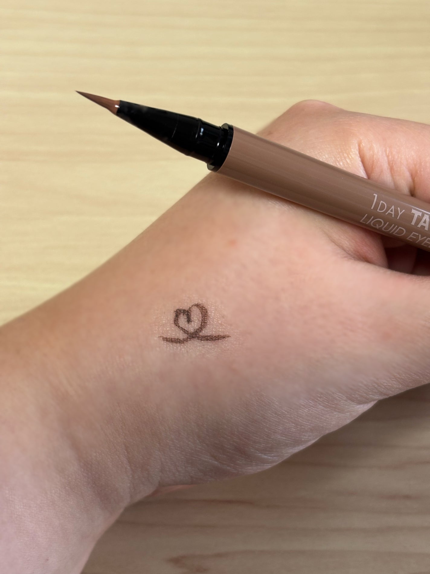 1DAY TATTOO リキッドアイライナー/K-パレット/リキッドアイライナーを使ったクチコミ(3枚目)