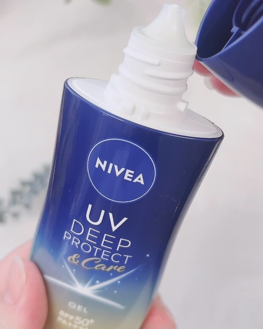 ニベアUV ディープ プロテクト＆ケア ジェル/ニベア/日焼け止めジェルを使ったクチコミ（2枚目）