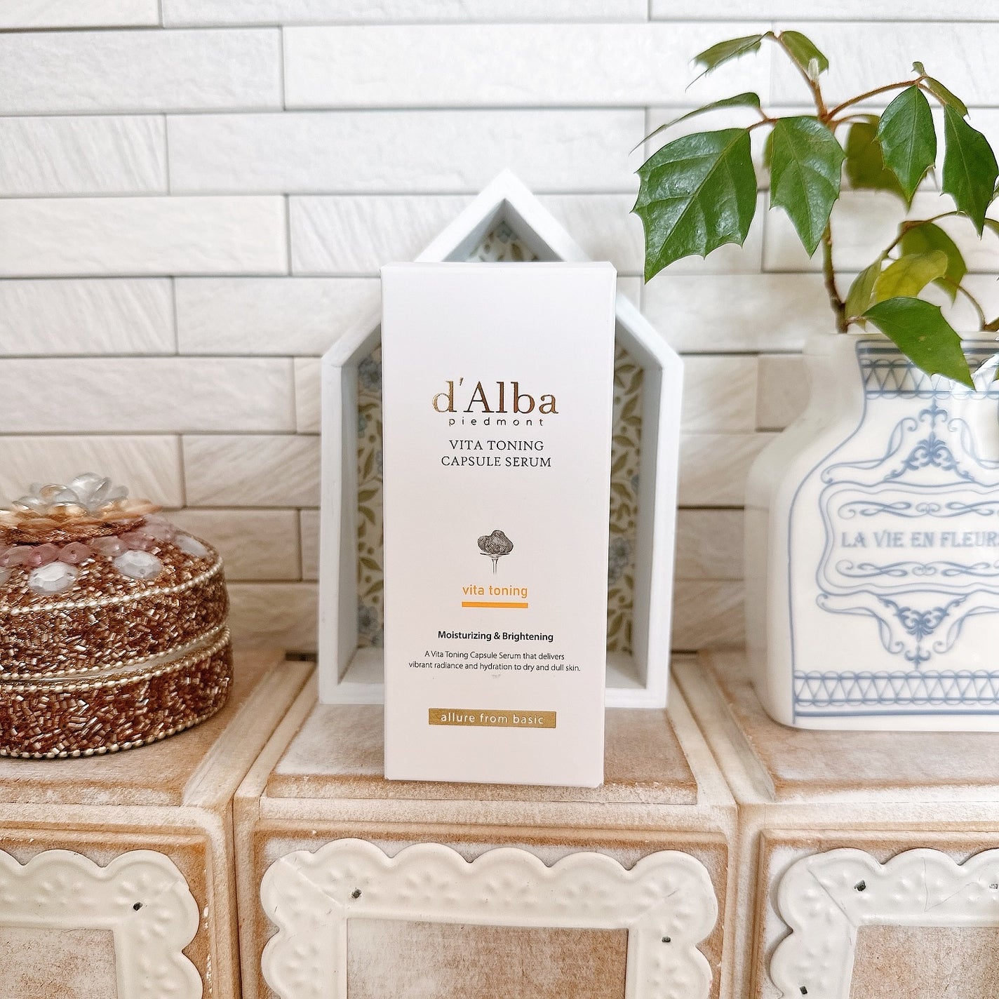 ビタトーニングカプセルセラム/ダルバ/美容液を使ったクチコミ(2枚目)