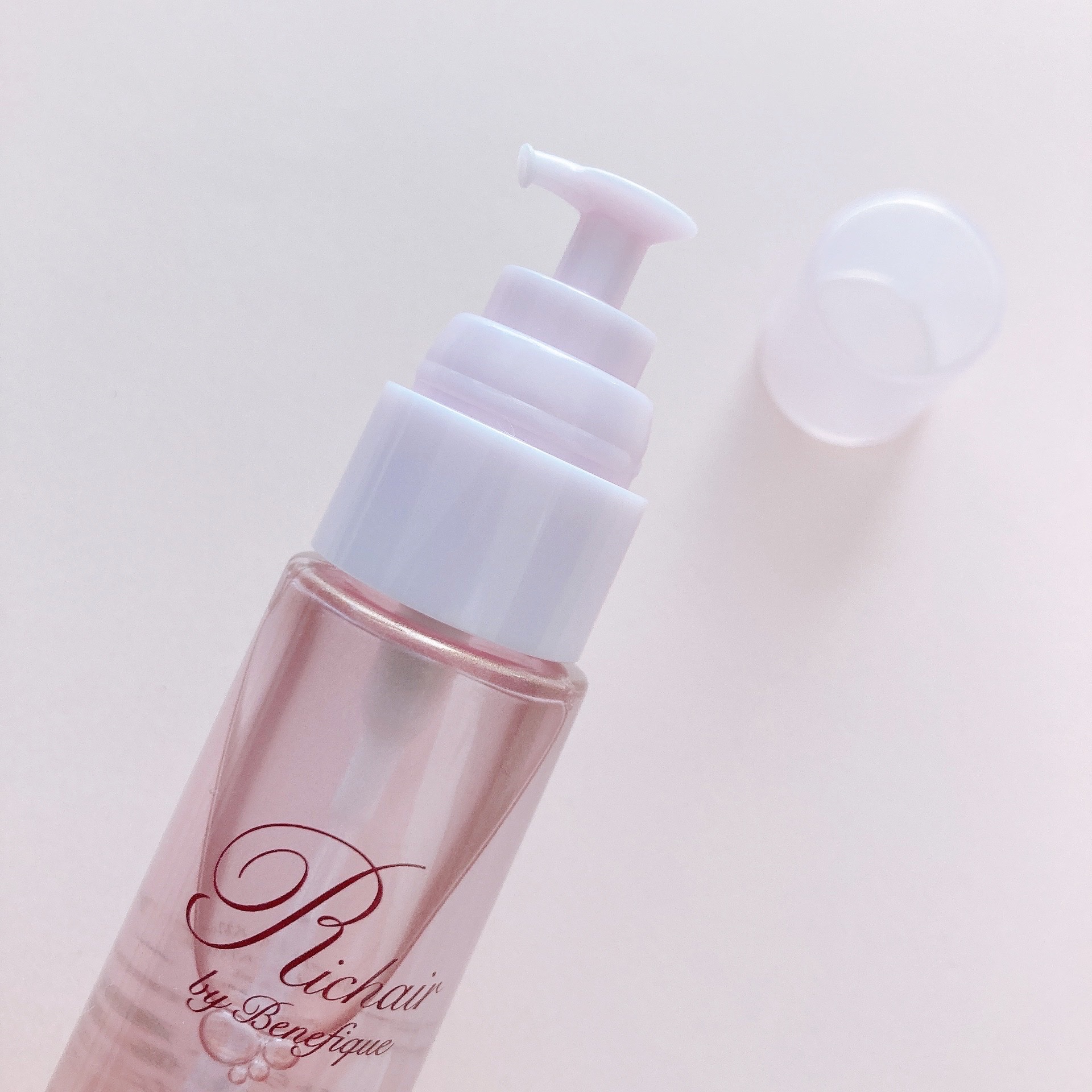 リシェール バイ ベネフィーク シャイニー ヘアオイル/BENEFIQUE/ヘアオイルを使ったクチコミ（2枚目）